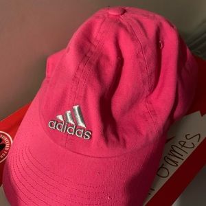 pink adidas hat